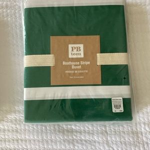 Set of 2 Twin Size Duvet Covers Pottery Barn Teen